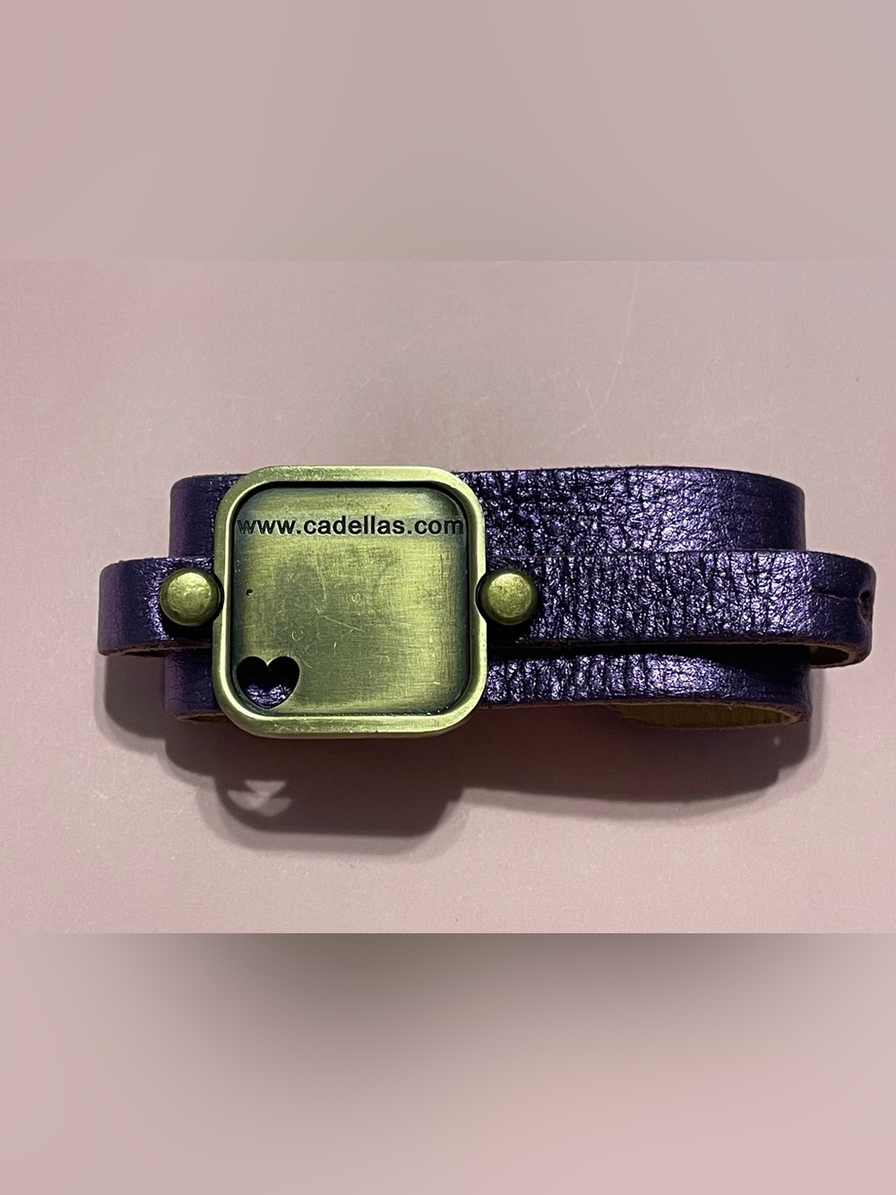 Cadella’s Blessing Photo Purple Bracelet #0195